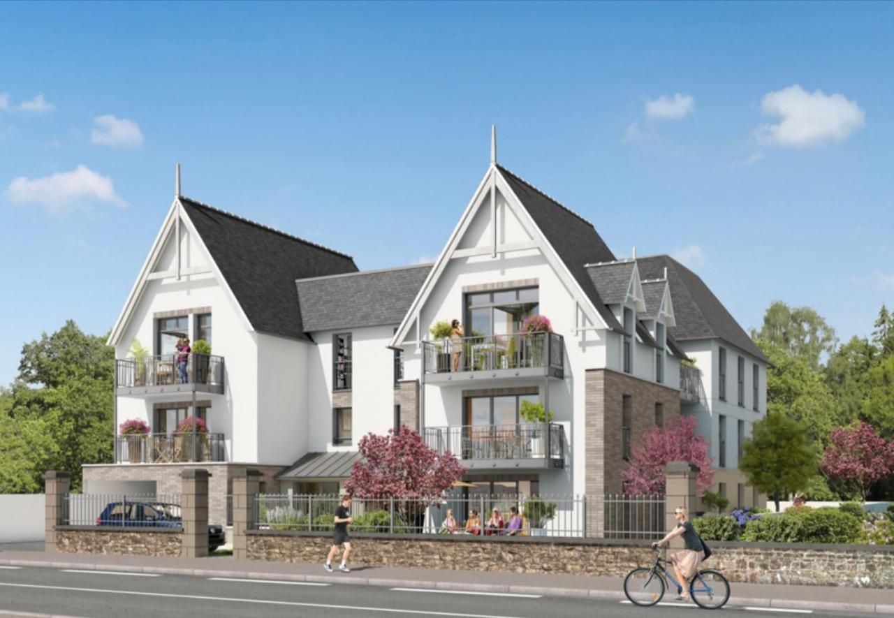 Bella Cruz, 66m2, prestations premium, Terrasse, parking box, 5 min plage Prieuré, Commerces Dinard Esterno foto