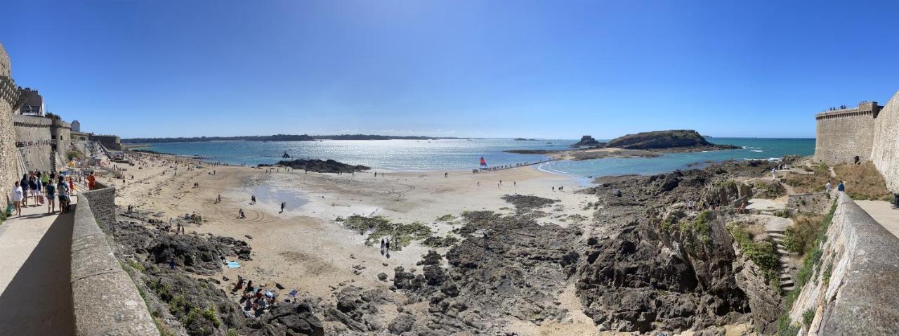 Bella Cruz, 66m2, prestations premium, Terrasse, parking box, 5 min plage Prieuré, Commerces Dinard Esterno foto