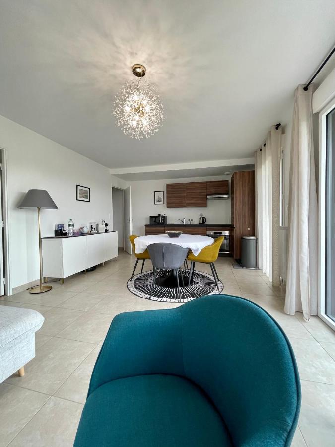 Bella Cruz, 66m2, prestations premium, Terrasse, parking box, 5 min plage Prieuré, Commerces Dinard Esterno foto